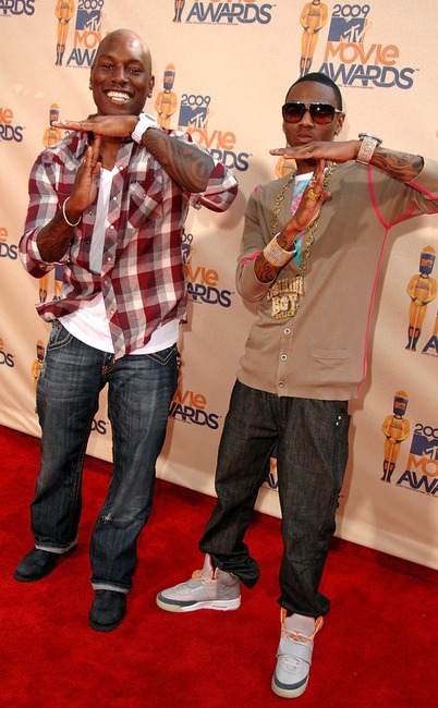 Tyrese Gibson, Soulja Boy, 2009 MTV Movie Awards